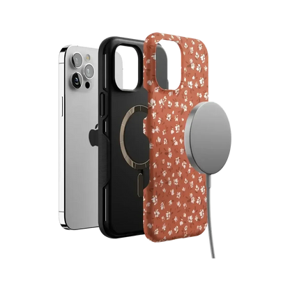 Mocha Meadow | Tiny Flowers Case iPhone Case get.casely