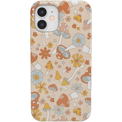 Mushroom Magic | Retro Floral Case iPhone Case get.casely Classic iPhone 12