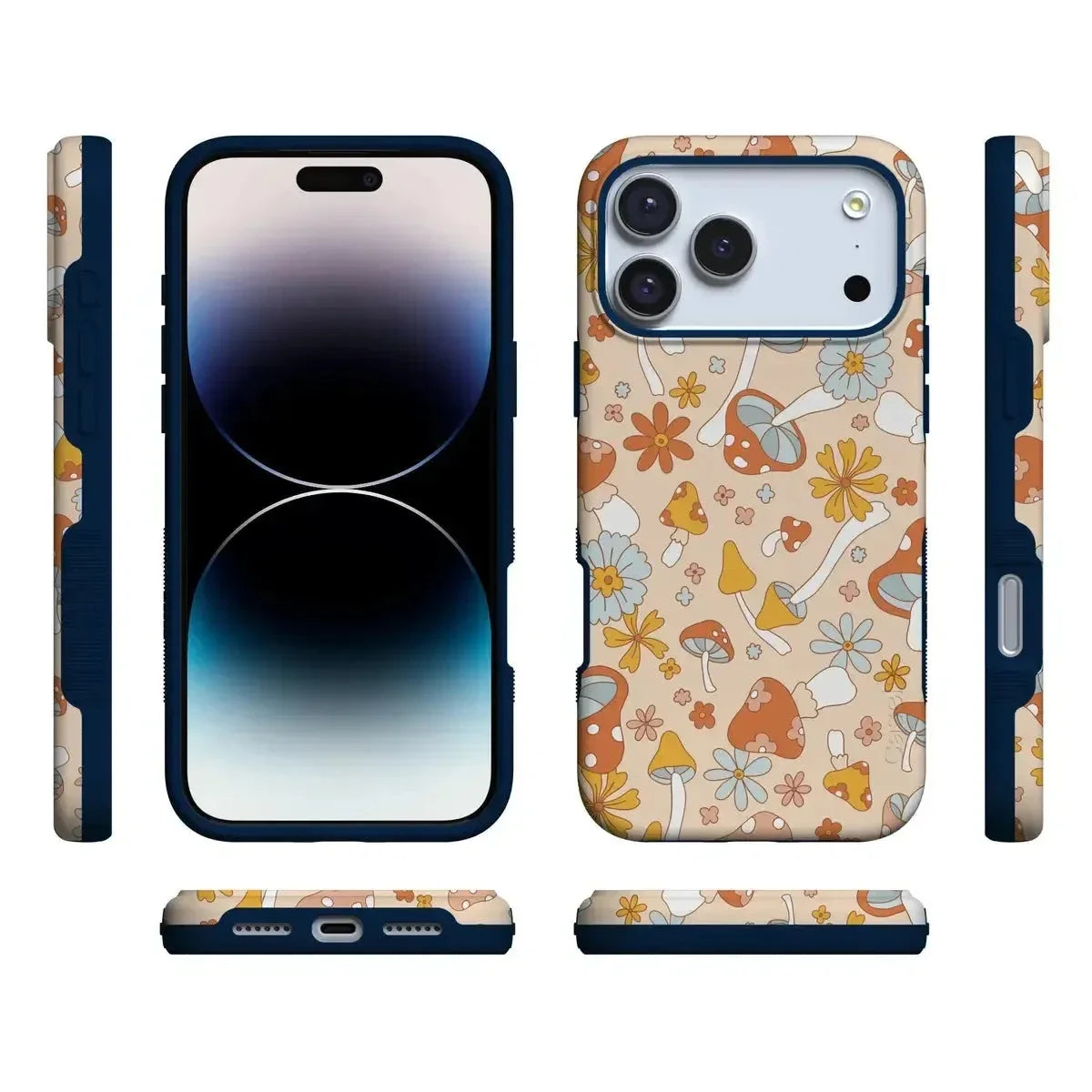 Mushroom Magic | Retro Floral Case iPhone Case get.casely