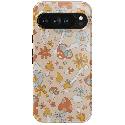 Mushroom Magic | Retro Floral Google Pixel Case Google Pixel Case Casetry Essential Google Pixel 9 Pro XL
