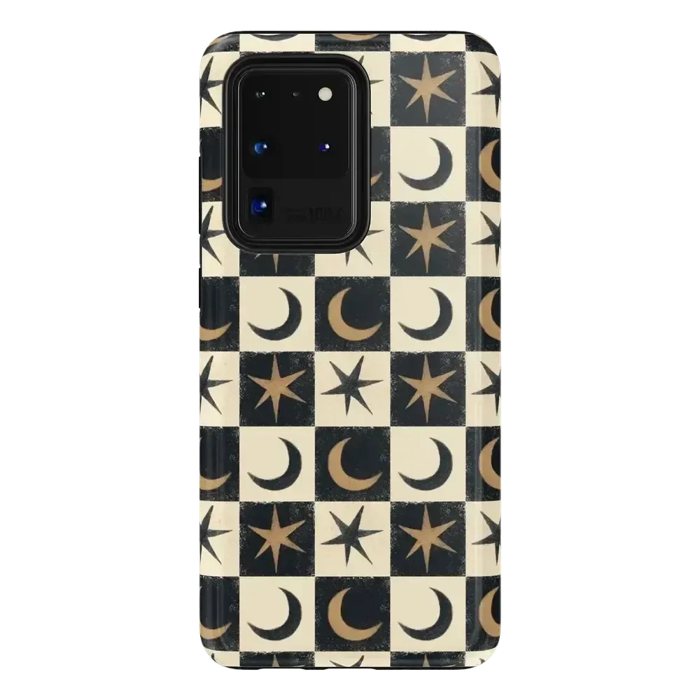 Mystic Moonstar | Black Celestial Case Phone Case get.casely Essential Galaxy S20 Ultra