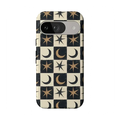 Mystic Moonstar | Black Celestial Case Phone Case get.casely Essential Google Pixel 9