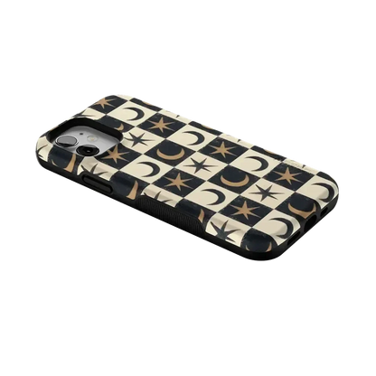Mystic Moonstar | Black Celestial Case Phone Case get.casely