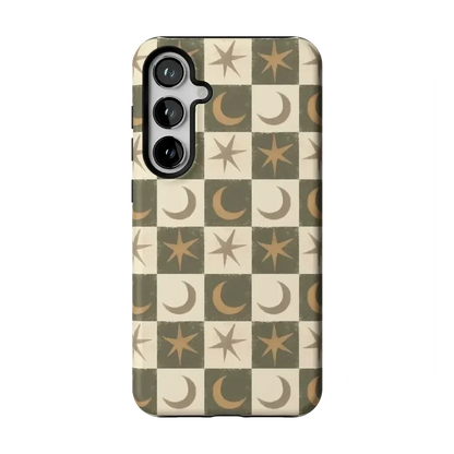 Mystic Moonstar | Green Celestial Case Phone Case get.casely Essential Galaxy S24 Plus
