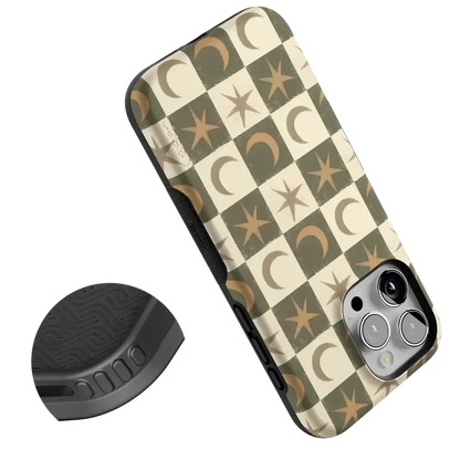 Mystic Moonstar | Green Celestial Case Phone Case get.casely