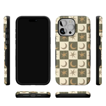 Mystic Moonstar | Green Celestial Case Phone Case get.casely