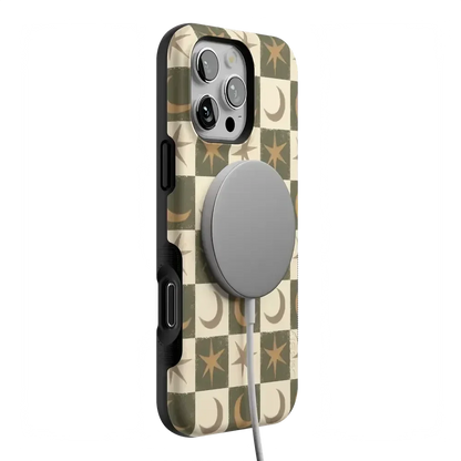 Mystic Moonstar | Green Celestial Case Phone Case get.casely