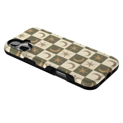 Mystic Moonstar | Green Celestial Case Phone Case get.casely