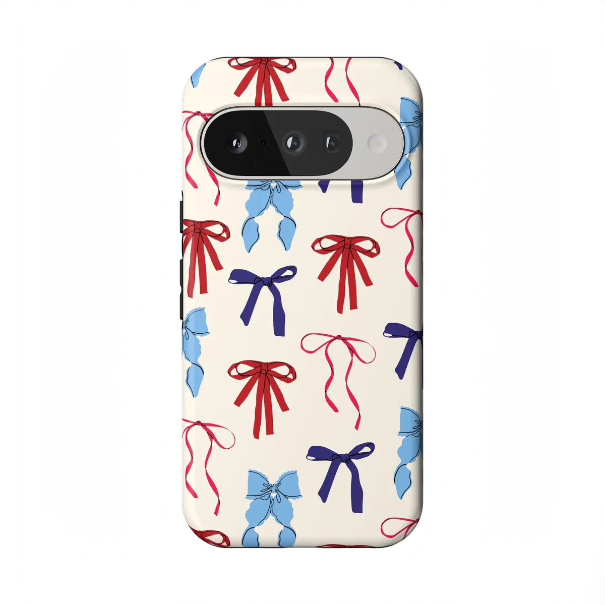 American Girlie | Red White & Blue Bows Case - Google Pixel 10