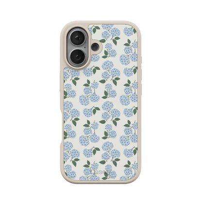 Nantucket Cottage | Blue Hydrangea Case iPhone Case get.casely Align + MagSafe® iPhone 17