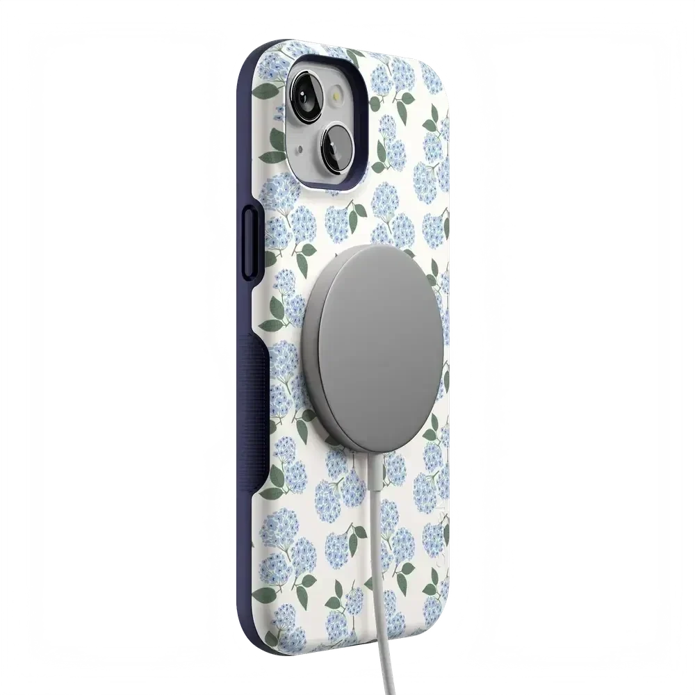 Nantucket Cottage | Blue Hydrangea Case iPhone Case get.casely