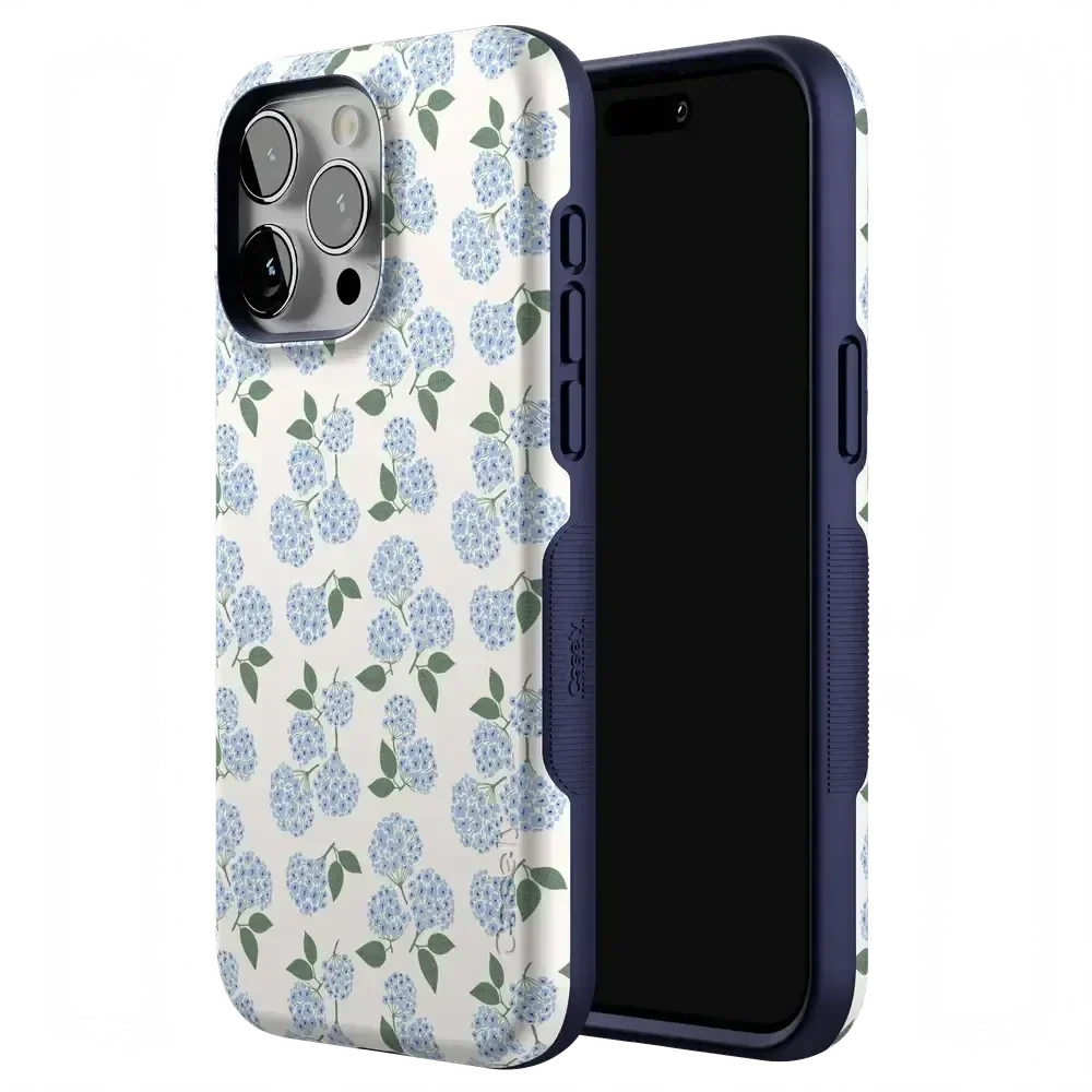 Nantucket Cottage | Blue Hydrangea Case iPhone Case get.casely