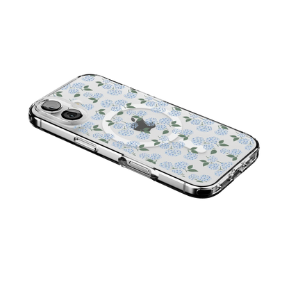 Nantucket Cottage | Blue Hydrangea Case iPhone Case get.casely