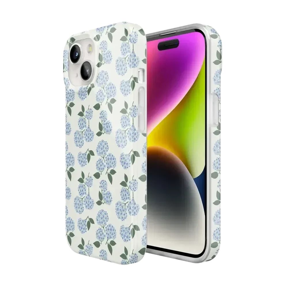 Nantucket Cottage | Blue Hydrangea Case iPhone Case get.casely