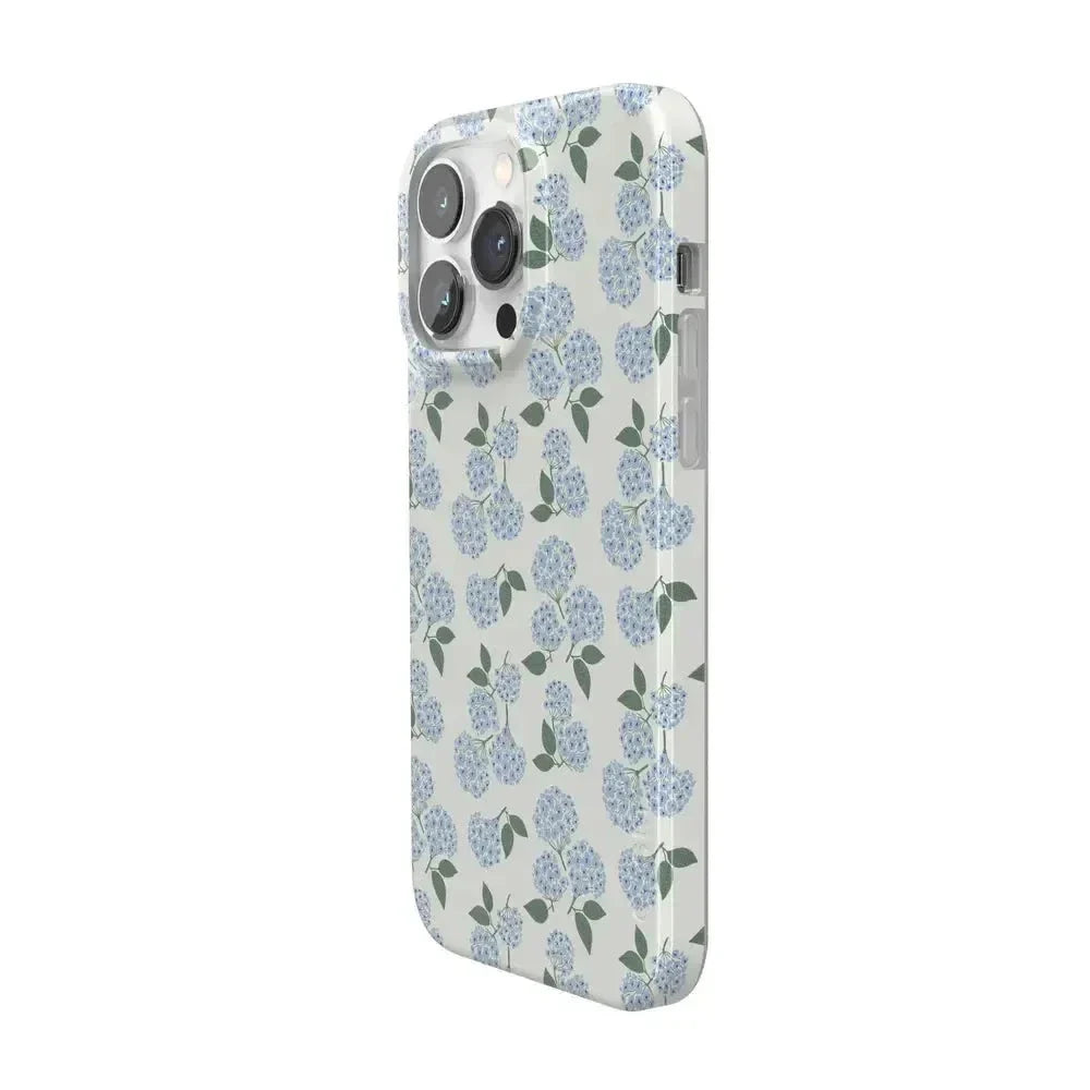 Nantucket Cottage | Blue Hydrangea Case iPhone Case get.casely