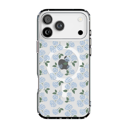 Nantucket Cottage | Blue Hydrangea Case iPhone Case get.casely