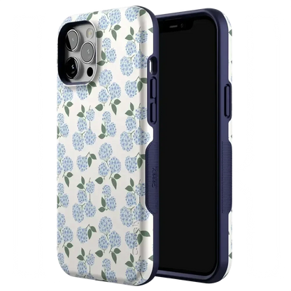 Nantucket Cottage | Blue Hydrangea Case iPhone Case get.casely