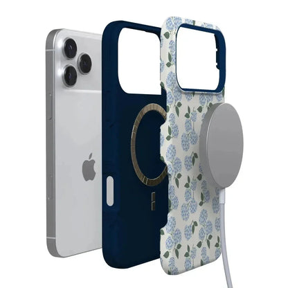 Nantucket Cottage | Blue Hydrangea Case iPhone Case get.casely