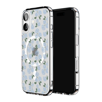 Nantucket Cottage | Blue Hydrangea Case iPhone Case get.casely