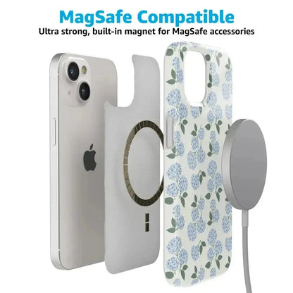 Nantucket Cottage | Blue Hydrangea Case iPhone Case get.casely