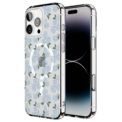 Nantucket Cottage | Blue Hydrangea Case iPhone Case get.casely