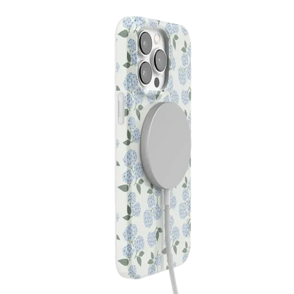Nantucket Cottage | Blue Hydrangea Case iPhone Case get.casely