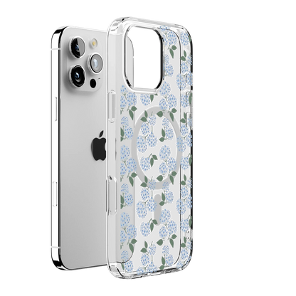Nantucket Cottage | Blue Hydrangea Case iPhone Case get.casely