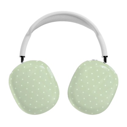 On the Dot | Green Polka Dot AirPods Max Case