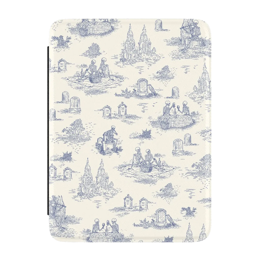Graveyard Gathering | Skeleton Picnic Kindle Case | Casely