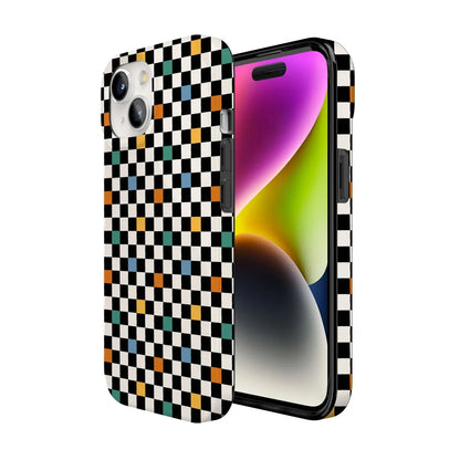 Old Skool | Retro Checkerboard Case iPhone Case get.casely