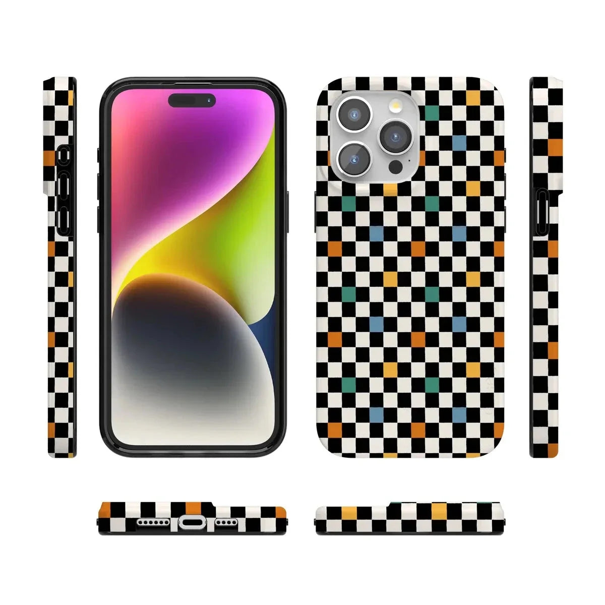 Old Skool | Retro Checkerboard Case iPhone Case get.casely