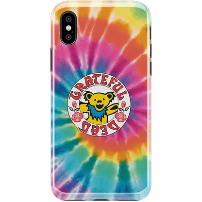 On Tour | Grateful Dead Tie Dye Sticker Case iPhone Case Grateful Dead Classic iPhone XS Max