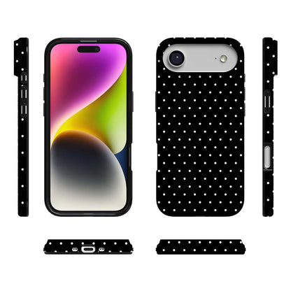 On the Dot | White Polka Dot Case