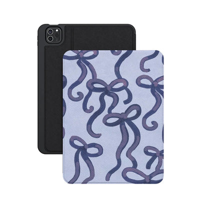 Love Me Knot | Blue Bow iPad Case