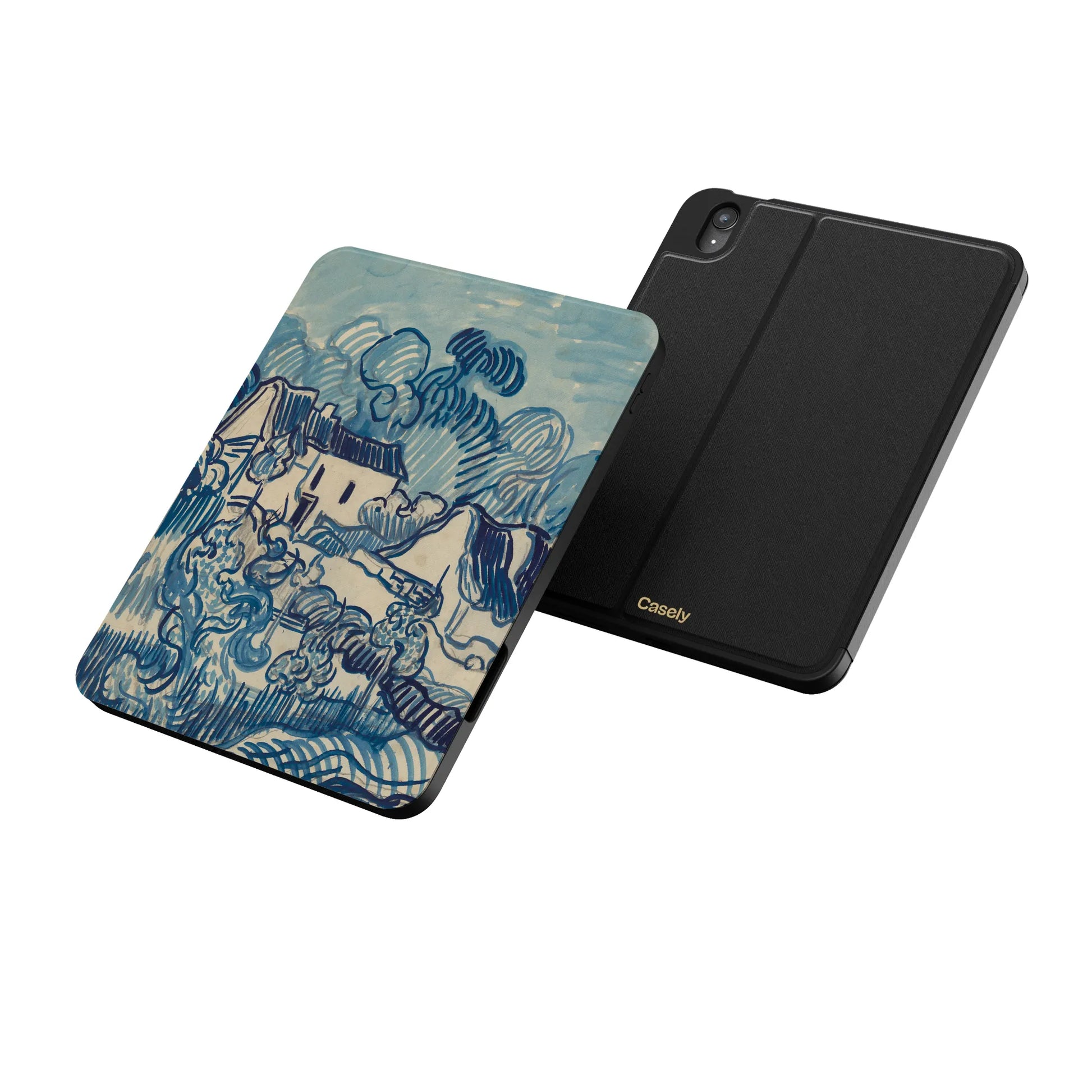 Van Gogh | Landscape With Houses iPad Case