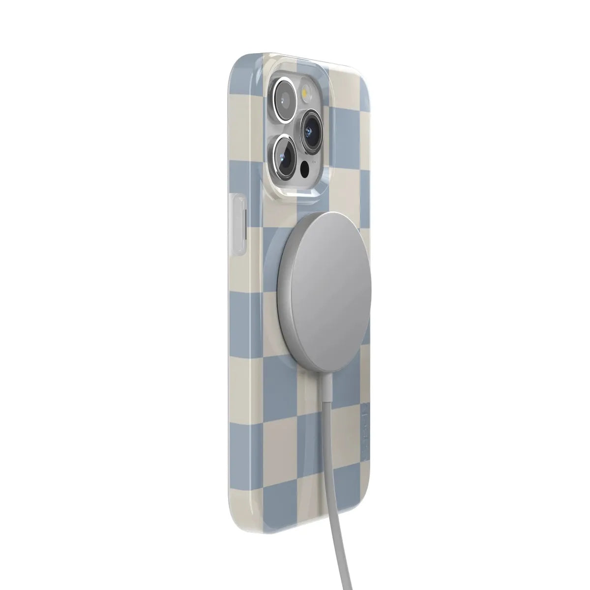 Fit Check | Light Blue Checkerboard Case
