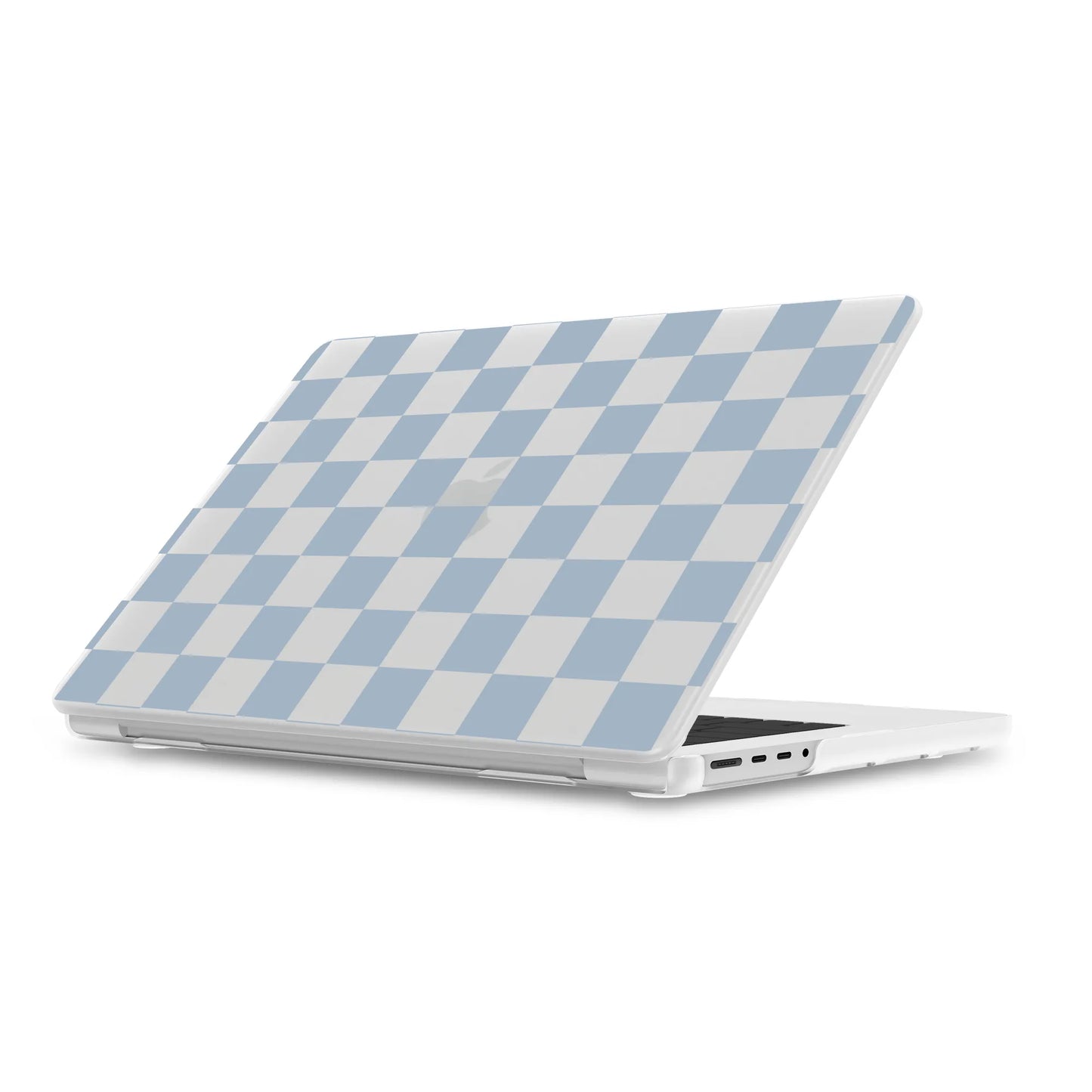 Fit Check | Light Blue Checkerboard Laptop Shell
