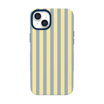 Coastline Stripes | Blue & Yellow Case - iPhone 13