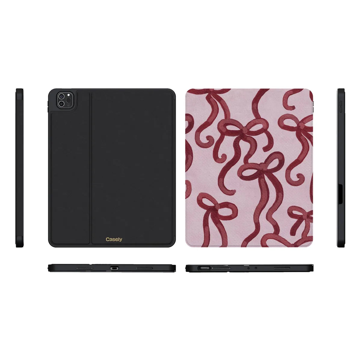 Love Me Knot | Mauve Bow iPad Case