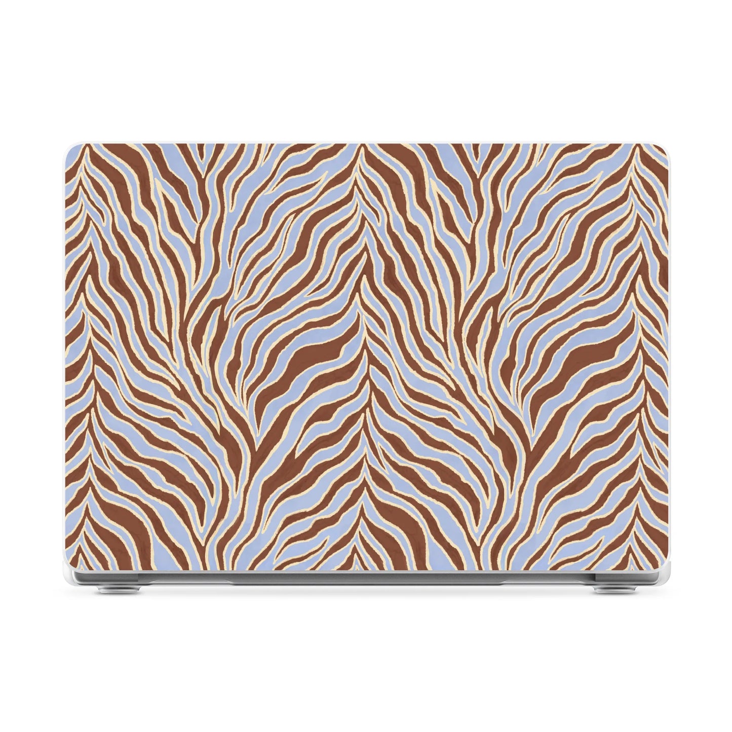 Untamed | Brown & Blue Zebra Laptop Shell - 13.6" MacBook Air