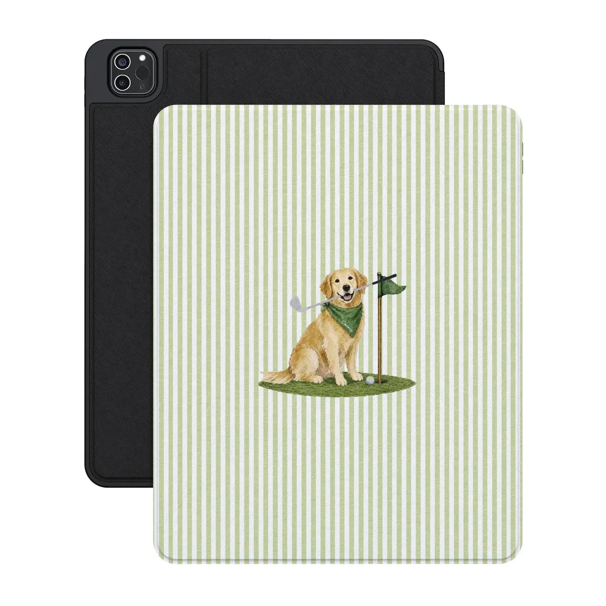 Golden on the Green | Clubhouse iPad Case - iPad Pro 12.9" (M2, 2022)