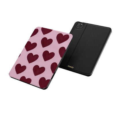 Whole Lotta Love | Plum Hearts iPad Case