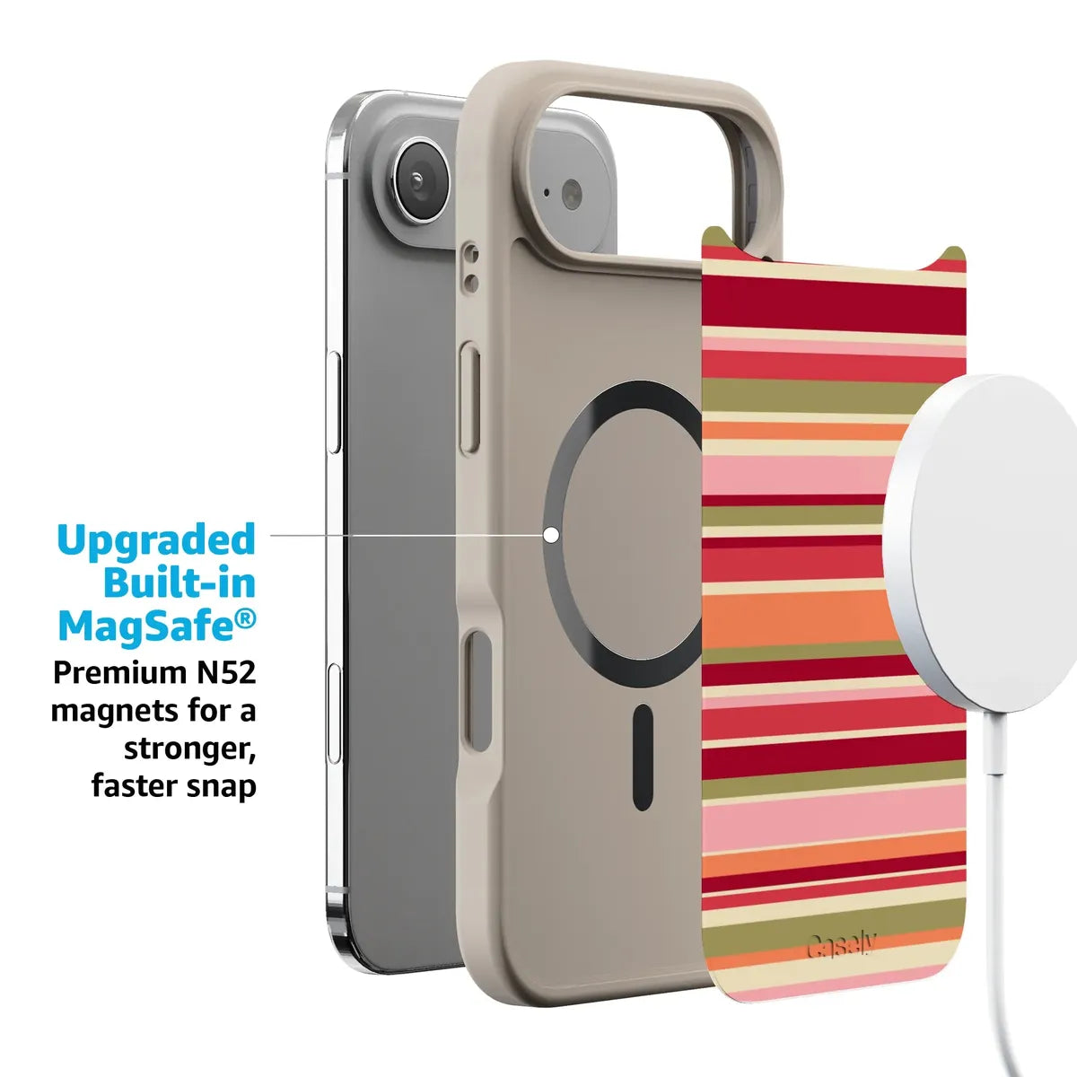 Citrus Stripes | Poolside Print Case