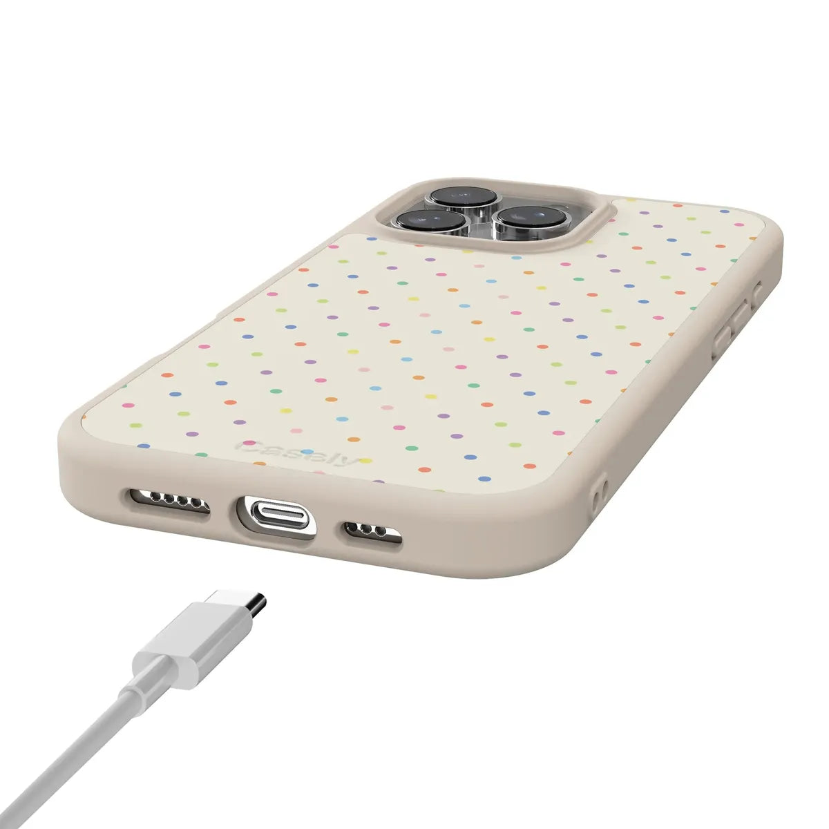 On the Dot | Rainbow Polka Dot Case