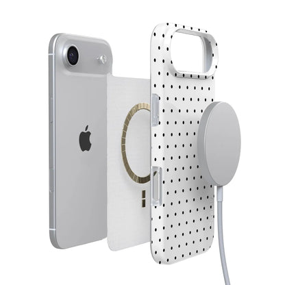 On the Dot | Black Polka Dot Case