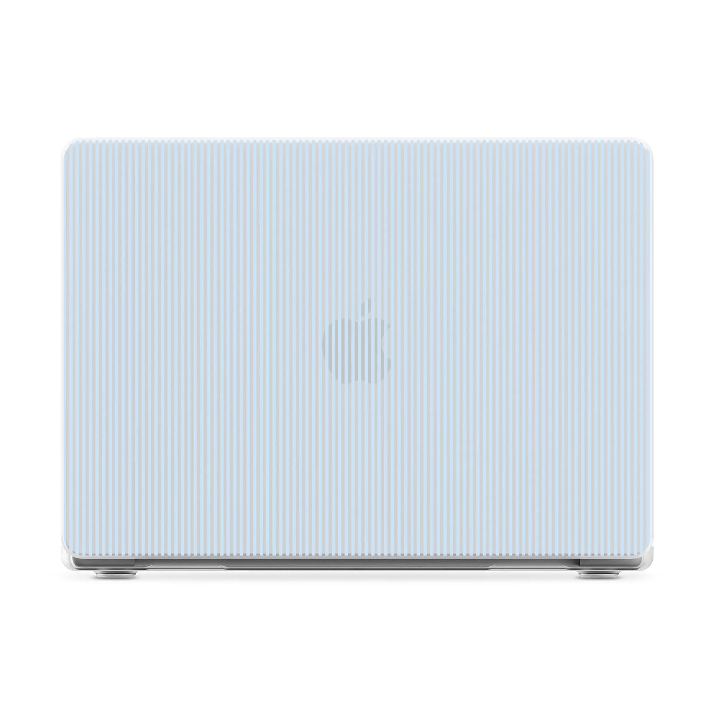 Stripes and the City | Light Blue Pinstripe Laptop Shell - 13.6" MacBook Air