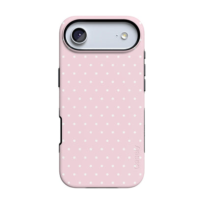On the Dot | Pink & White Polka Dot Case - iPhone 17 Air