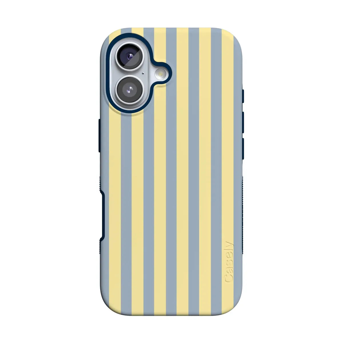 Coastline Stripes | Blue & Yellow Case - iPhone 16