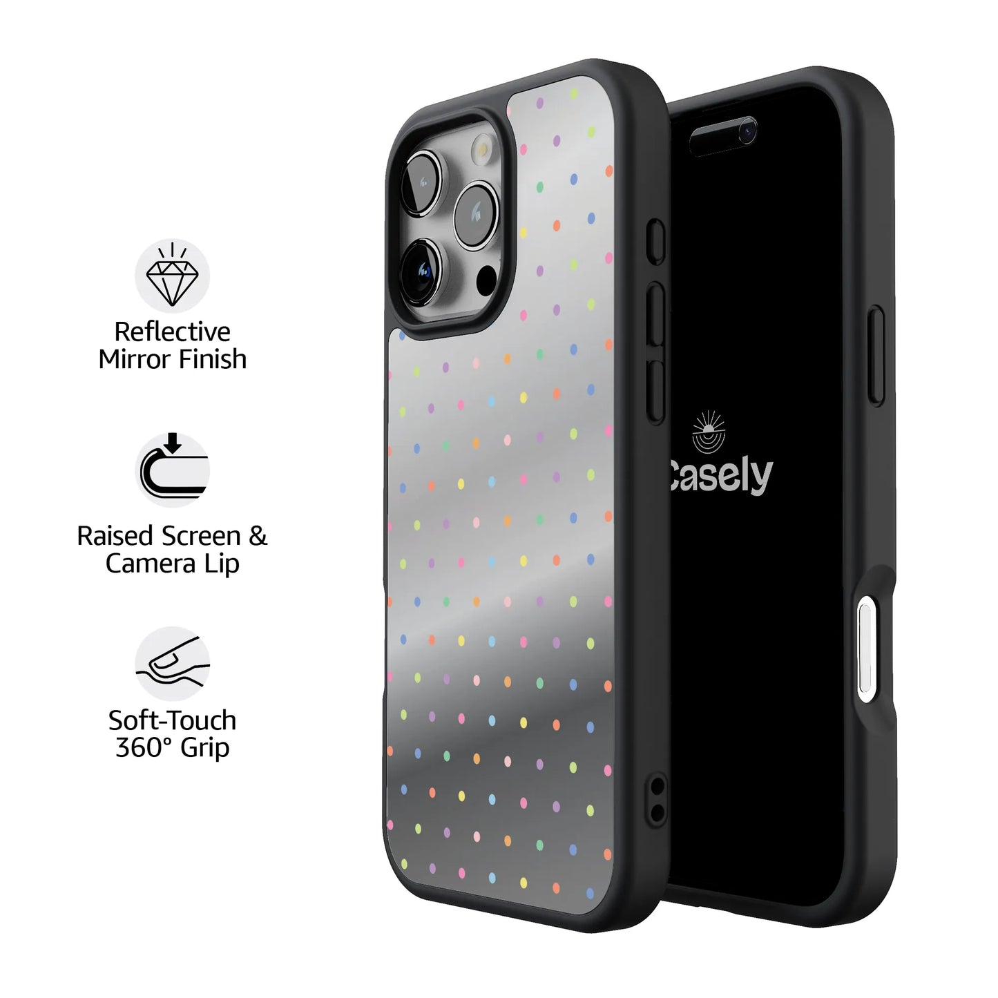 On the Dot | Rainbow Polka Dot Case