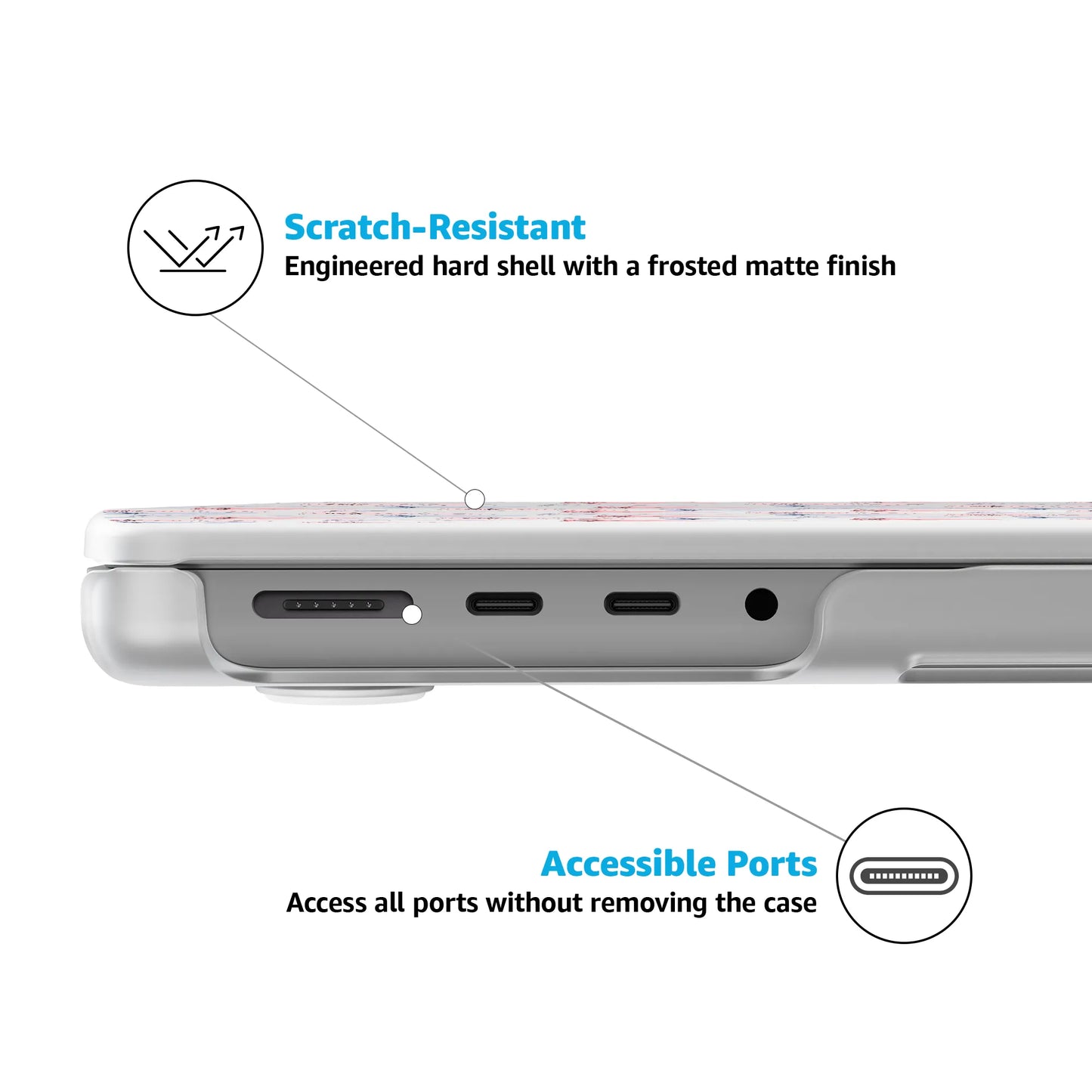 Coquette Girlie | Pastel Bows Laptop Shell